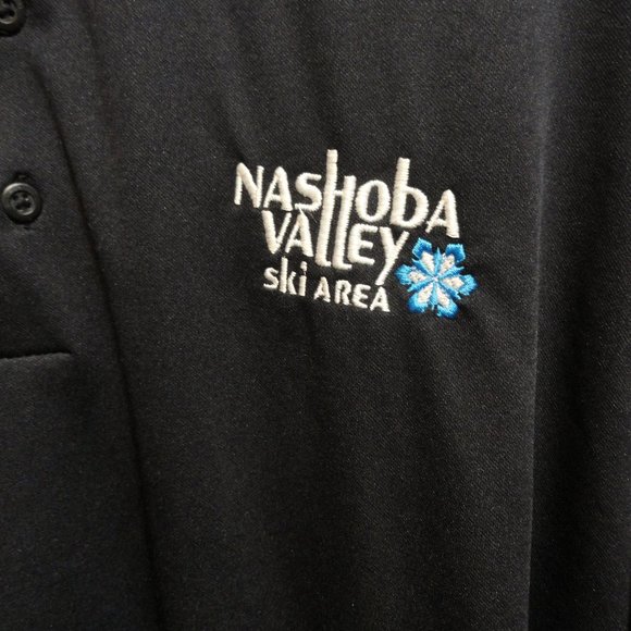 Noshoba Vallet Ski Area Embroidered Polo shirt NWOT~Ski resort~2XL~Snow … - Picture 2 of 4